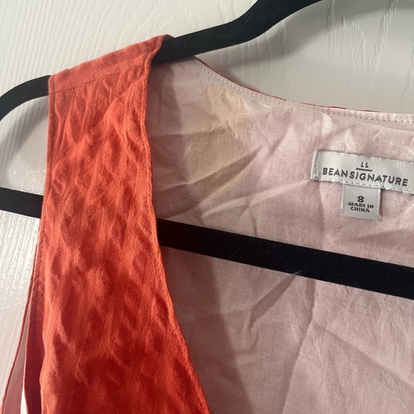 Beansignature Stripped Orange Midi Dress - Picture 4 of 9